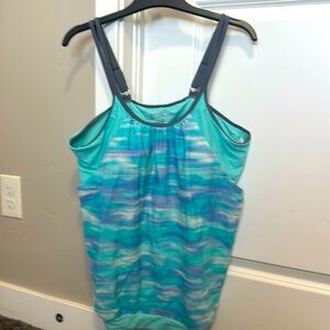 Free country tankini top size XXL 18
